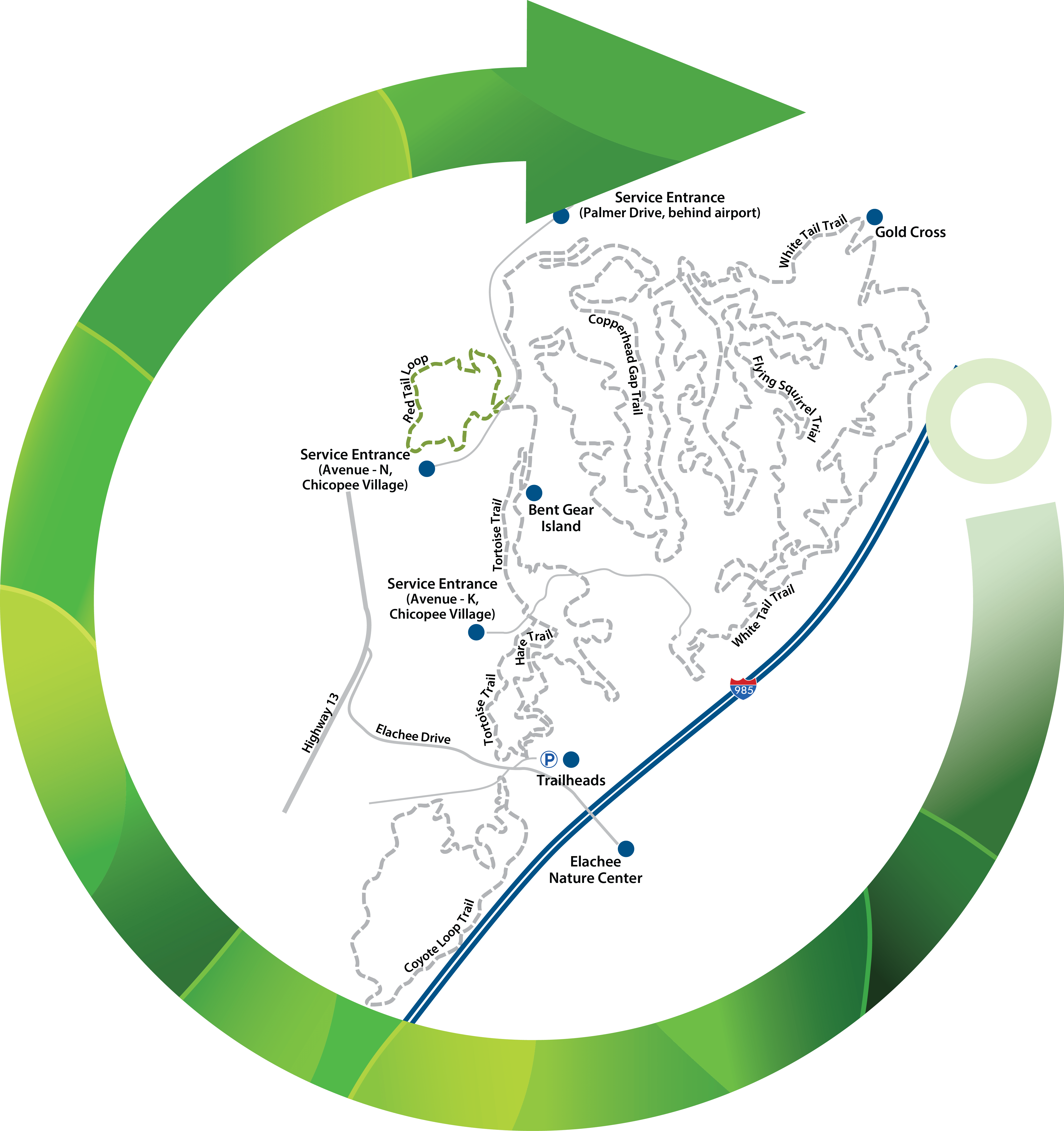 Red Tail Loop Chicopee Woods